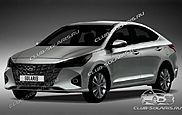Рестайлинг для Hyundai Solaris - новые фотографии и характеристики